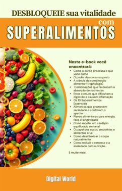 Cover DESBLOQUEIE sua vitalidade com superalimentos (eBook, ePUB)