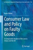 Consumer Law and Policy on Faulty Goods (eBook, PDF)
