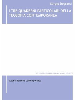 Cover I tre quaderni particolari della Teosofia Contemporanea (eBook, ePUB)