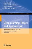 Deep Learning Theory and Applications (eBook, PDF)