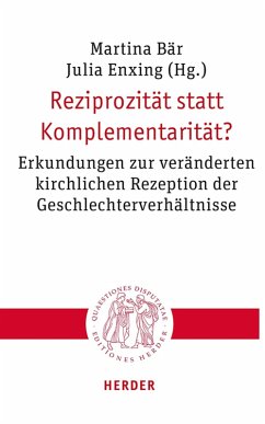 Cover Reziprozität statt Komplementarität? (eBook, PDF)