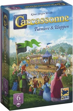 Hans im Glück HIGD0136 - Carcassonne, Turniere & Wappen (Auflage 2025), 6. Erweiterung