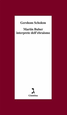 Cover Martin Buber interprete dell'ebraismo (eBook, ePUB)