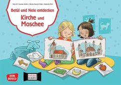 Cover Betül und Nele entdecken Kirche und Moschee. Kamishibai Bildkartenset