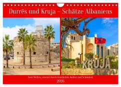 Cover Durrës und Kruja - Schätze Albaniens (Wandkalender 2026 DIN A4 quer), CALVENDO Monatskalender