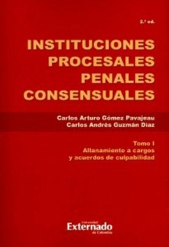 Cover Instituciones procesales penales consensuales (eBook, PDF)