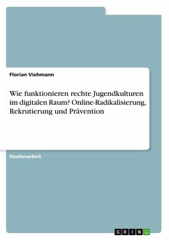 Wie funktionieren rechte Jugendkulturen im digitalen Raum? Online-Radikalisierung, Rekrutierung und Prävention Wie funktionieren rechte Jugendkulturen im digitalen Raum? Online-Radikalisierung, Rekrutierung und Prävention