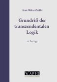 Grundriß der transzendentalen Logik