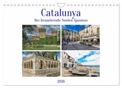 Catalunya, der bezaubernde Norden Spaniens (Wandkalender 2026 DIN A4 quer), CALVENDO Monatskalender - Calvendo;Schmidt, Bodo Catalunya, der bezaubernde Norden Spaniens (Wandkalender 2026 DIN A4 quer), CALVENDO Monatskalender - Calvendo;Schmidt, Bodo