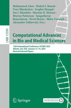 Computational Advances in Bio and Medical Sciences (eBook, PDF) Computational Advances in Bio and Medical Sciences (eBook, PDF)