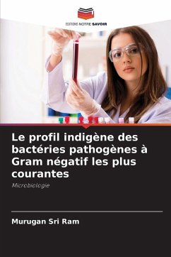 Cover Le profil indigène des bactéries pathogènes à Gram négatif les plus courantes