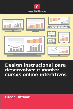 Cover Design instrucional para desenvolver e manter cursos online interativos