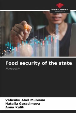Cover Food security of the state
