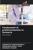 Fondamenti di preformulazione in farmacia