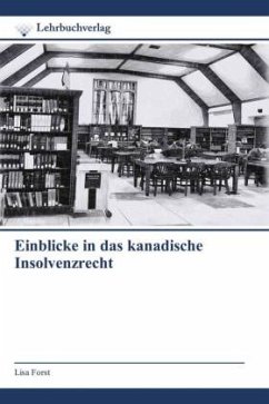 Cover Einblicke in das kanadische Insolvenzrecht