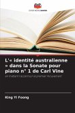 L'' identité australienne ' dans la Sonate pour piano n° 1 de Carl Vine