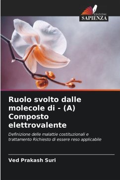 Cover Ruolo svolto dalle molecole di - (A) Composto elettrovalente