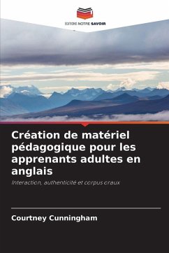 Cover Création de matériel pédagogique pour les apprenants adultes en anglais