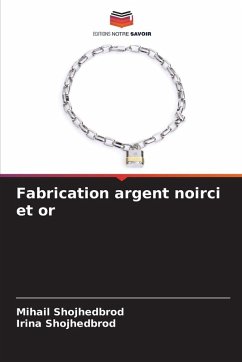 Cover Fabrication argent noirci et or