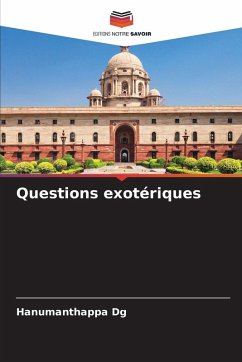 Questions exotériques - Dg, Hanumanthappa