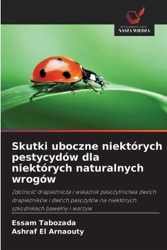 Cover Skutki uboczne niektórych pestycydów dla niektórych naturalnych wrogów