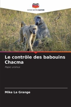 Cover Le contrôle des babouins Chacma