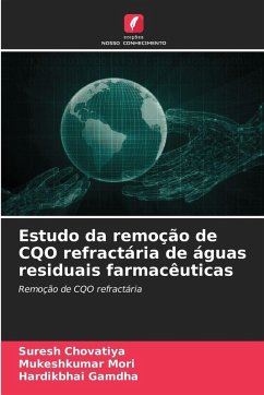 Cover Estudo da remoção de CQO refractária de águas residuais farmacêuticas