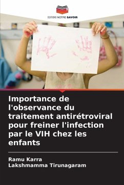 Cover Importance de l'observance du traitement antirétroviral pour freiner l'infection par le VIH chez les enfants