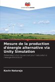 Mesure de la production d'énergie alternative via Unity Simulation
