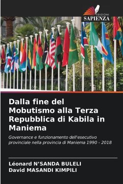 Cover Dalla fine del Mobutismo alla Terza Repubblica di Kabila in Maniema