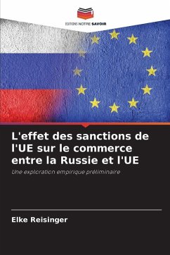 Cover L'effet des sanctions de l'UE sur le commerce entre la Russie et l'UE