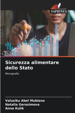 Cover Sicurezza alimentare dello Stato