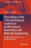 Proceedings of the 11th International Conference on Mechanical, Automotive and Materials Engineering (eBook, PDF)