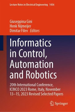 Informatics in Control, Automation and Robotics (eBook, PDF)