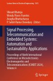 Signal Processing, Telecommunication and Embedded Systems: Automation and Sustainability Applications (eBook, PDF)