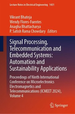 Signal Processing, Telecommunication and Embedded Systems: Automation and Sustainability Applications (eBook, PDF)