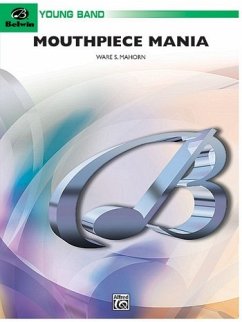 Cover Mouthpiece Mania: for brass band score and parts