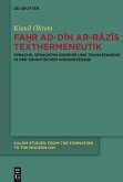 Fa¿r ad-Din ar-Razis Texthermeneutik (eBook, ePUB)