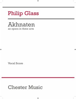 Cover Akhnaten for voice and piano vocal score