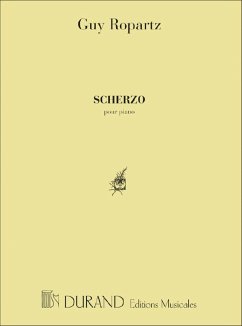 Cover Ropartz Scherzo Piano Piano