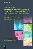 Toward an Ontology of Social Communities (eBook, ePUB)