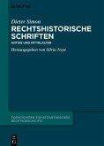 Rechtshistorische Schriften (eBook, PDF)