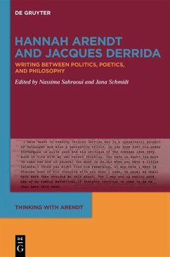 Hannah Arendt and Jacques Derrida (eBook, ePUB)