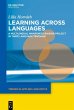 Learning across Languages (eBook, ePUB) - Bild 1