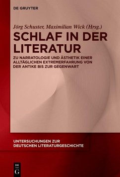 Cover Schlaf in der Literatur (eBook, ePUB)
