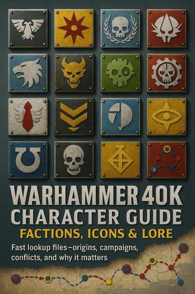 Warhammer 40K Character Guide: Factions, Icons & Lore (eBook, ePUB)