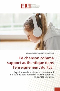 La chanson comme support authentique dans l'enseignement du FLE - ELFADIL MOHAMMED ALI, Abdelgaleel