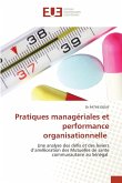 Pratiques managériales et performance organisationnelle Pratiques managériales et performance organisationnelle