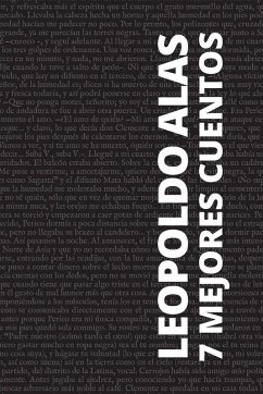 Cover 7 mejores cuentos - Leopoldo Alas