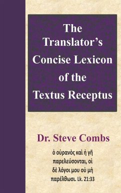 Cover The Translator's Concise Lexicon of the Textus Receptus